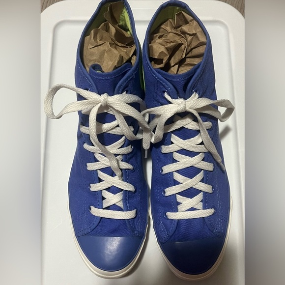 FINAL SALEConverse Chuck Taylor All-Star Blue High-Top Women's Sneakers, Size 10 - Picture 5 of 8